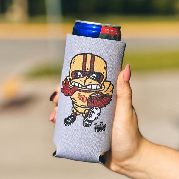 Wincraft® Football Cy Slim Can Cooler (12 oz.)